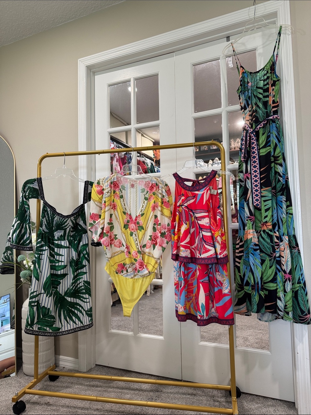 Flying Tomato bundle dress, maxi, romper, bodysuit